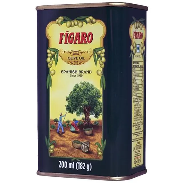 Figaro Olive Oil- Pure Olive Oil- Ideal for Indian Dishes- Imported from Spain, 200 ml Tin-6.webp